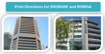 Print Directions for SEQ Dental Specialist Brisbane & Robina